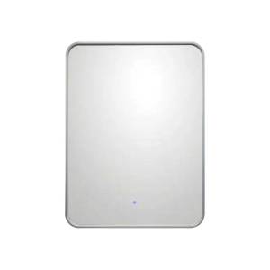 Зеркало Comforty Сириус-60 00-00020612 с подсветкой, бесконтактный сенсор, в алюминиевой раме, серебряный матовый