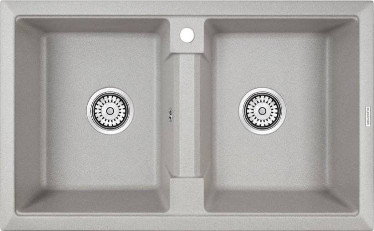 Мойка кухонная Paulmark Tandem PM238150-GR серая