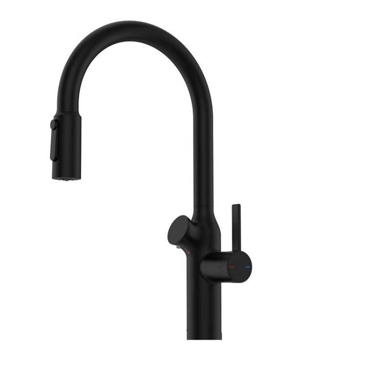 Смеситель для кухни Oulin OL - 8018 Black