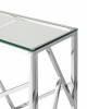 Стол туалетный Stool Group Арт Деко ECST-015 (115x30) сталь серебро фото 4