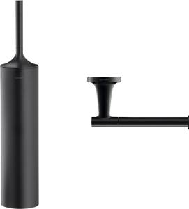 Набор Duravit Starck T Ершик 0099454600 черный + Держатель туалетной бумаги 0099374600 черный