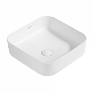 Раковина Abber Rechteck AC2211MW 39 см, белая матовая