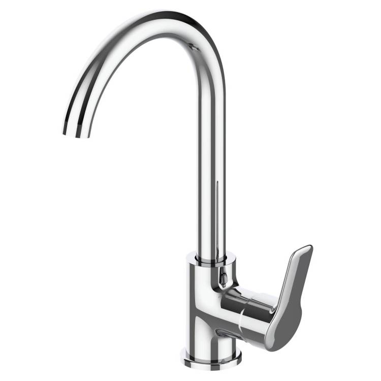 Смеситель для кухни Voda Wave WA519 хром