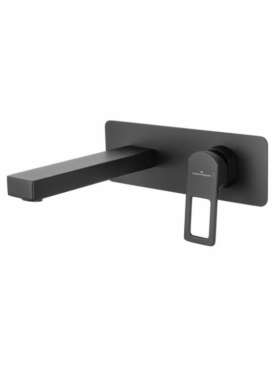 Смеситель для раковины Wonzon & Woghand WW-88869010-MB встраиваемый, черный матовый