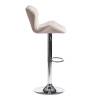 Стул барный Tetchair Biaggio (mod. KY717) 19767 белый, хром фото 2