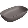 Раковина GSI Nubes 978316 60 см, коричневая матовая