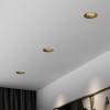 Встраиваемый точечный светодиодный светильник Elektrostandard Bliss 25070/LED 15W 4000K латунь фото 5