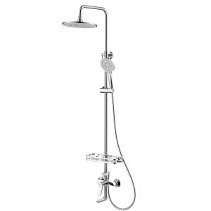 Смеситель для ванны и душа Lemark Ortus LM11362C хром