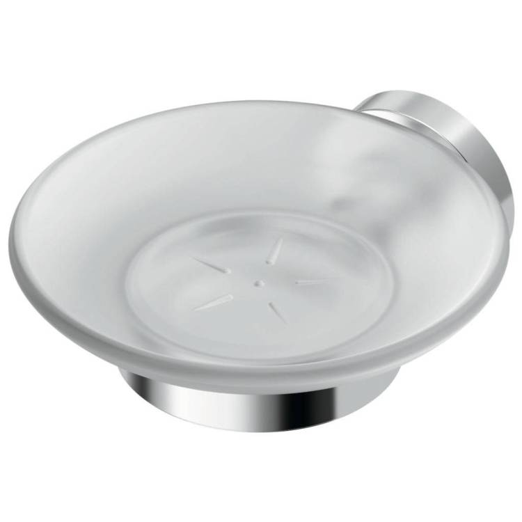 Мыльница Ideal Standard Iom A9122AA chrome / matt glass (хром / матовое стекло)