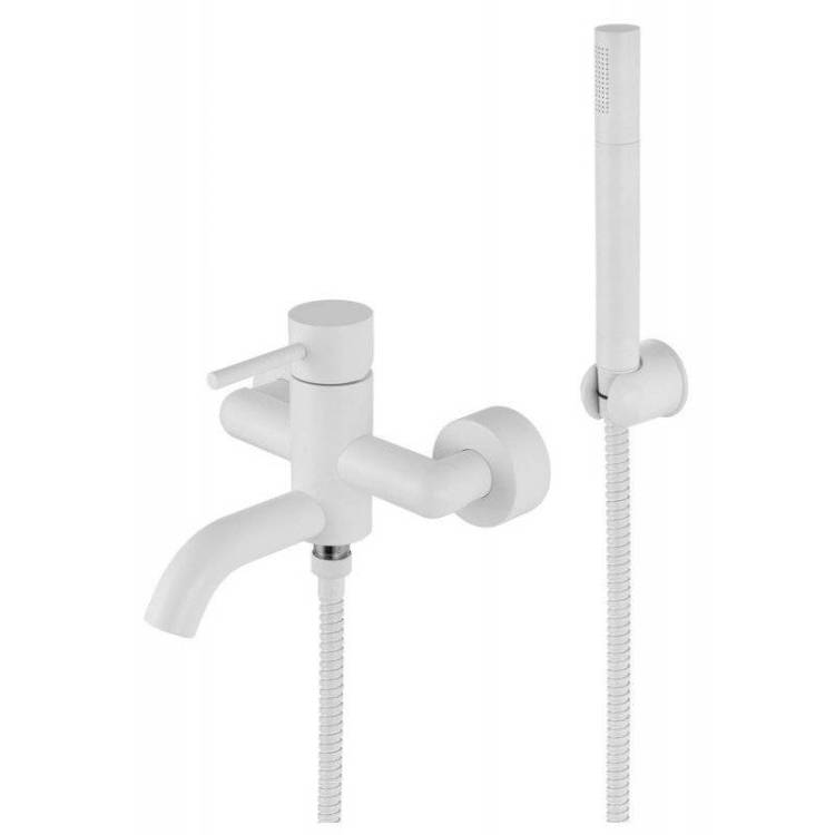 Смеситель для ванны Remer X-Style X02BO белый матовый