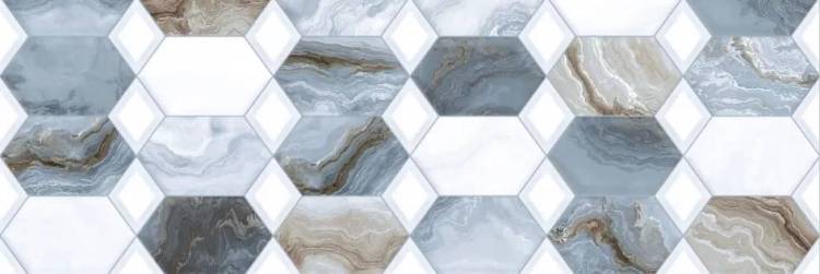 Декор Primavera Hypnose DG18-05 Aqua Decor 05 glossy 30x90