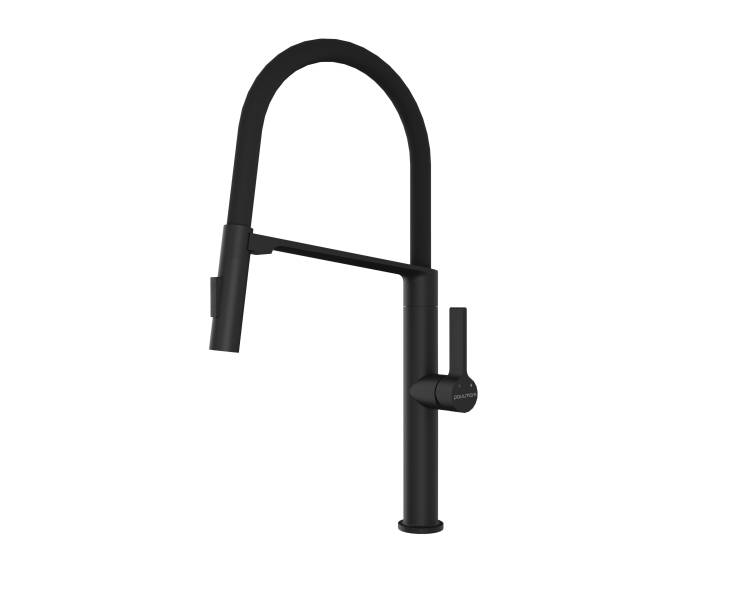 Смеситель для кухни Paulmark Barrel Ba214029-AN с гибким изливом, антрацит