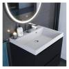 Раковина Uperwood Classic Quartz 291030000 белая матовая, жасмин, 60x45 фото 4