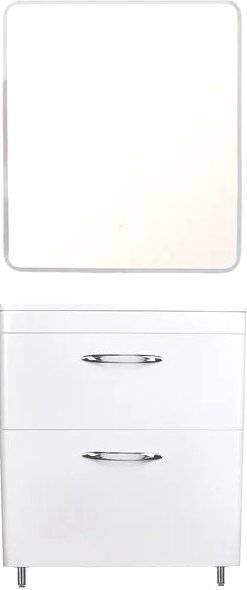 Мебель для ванной Style Line Каре 70 напольная, Люкс Plus, белая