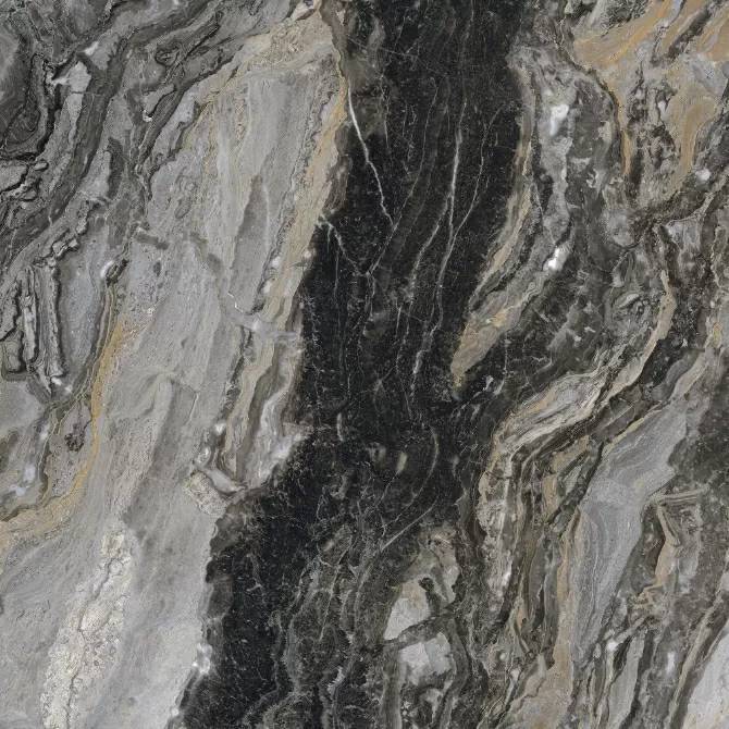 Керамогранит Fanal Orobico 90N001 Black Shine 90x90