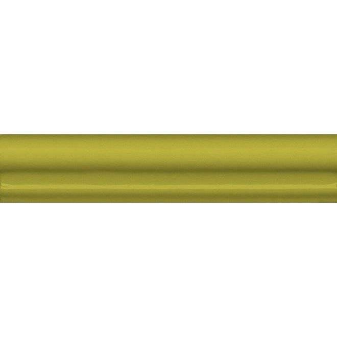 Бордюр Kerama Marazzi Клемансо BLD038 Оливковый 3x15
