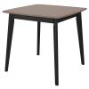 Стол Bradex Home Marcel FR 0863 кофе, чёрный 80x80x76