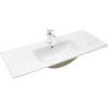 Раковина Weltwasser WW Deilbach 10000005586 7517 102 см, белая глянцевая
