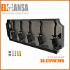 Вешалка Elghansa Hermitage HRM-670-Black/Chrome на 5 крючков, черный-хром фото 5