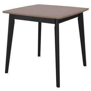 Стол Bradex Home Marcel FR 0863 кофе, чёрный 80x80x76