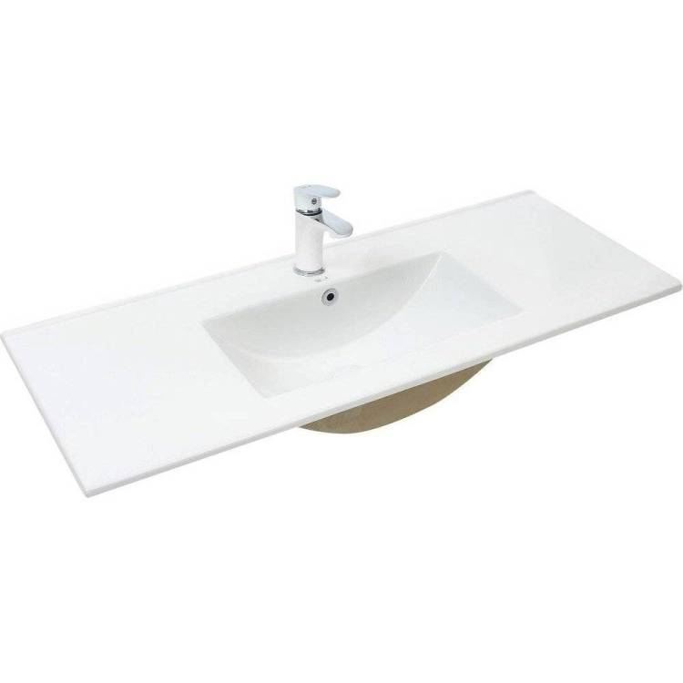 Раковина Weltwasser WW Deilbach 10000005586 7517 102 см, белая глянцевая