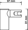 Смеситель для ванны с душем Wasserkraft Berkel 4801 фото 18