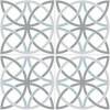 Керамогранит Niceker Chic NKR_CH_B_WH_DP Bosham White 45.2x45.2