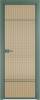 Межкомнатная дверь Profil Doors 4 AX цвет профиля Зеленый воск, стекло безопасное 6 мм мору золото 800x2000