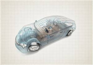 3D Фотообои Artegrafico «Авто 3D модель» PD-009 песок