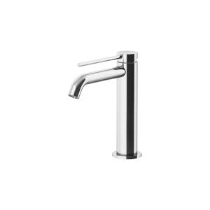 Смеситель для раковины Gattoni Circle two 9144/91C0 на 1 отверстие, излив 135 мм, с донным клапаном, Хром