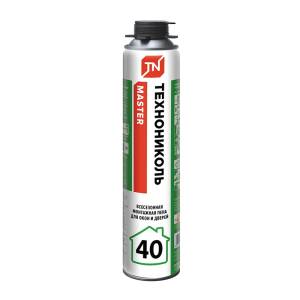 Пена монтажная Технониколь Master 40 профессиональная всесезонная 1 л