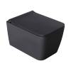 Унитаз подвесной Boheme Zen 967-SET-A с крышкой-сиденьем, Anthracite