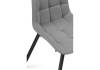 Стул Notta Челси 520599 Темно-серый/Черный фото 8