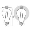 Лампа светодиодная филаментная Gauss Filament 102902115 фото 2