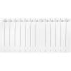 Биметаллический секционный радиатор отопления Global Style Extra STE05001014 белый 14 секций фото 3