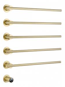 Полотенцесушитель электрический Wonzon & Woghand WW-A365-BG встраиваемый, Брашированное золото