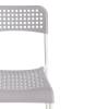 Стул Tetchair Adde (mod. C-049) 24666 серый, белый фото 6
