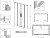 Душевая дверь в нишу Radaway Idea Black DWD 170 фото 7