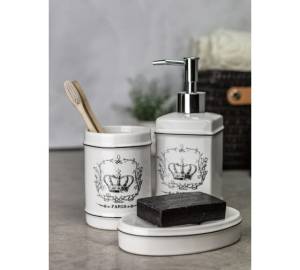 Набор аксессуаров для ванны Bath Plus Royal W-CE1022A-SET3 белый