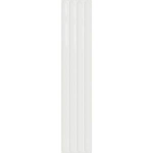Керамическая плитка Dna Tiles Plinto In White Gloss 10.7x54.2