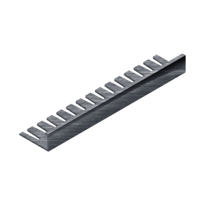 Профиль L-образный гибкий Neexy pv05-45 BBS-D серебро блестящее браш 270x1x2.15