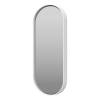 Зеркало Brevita Сатурн SAT-Dro1-050-white с подсветкой, белый, 115x50 см