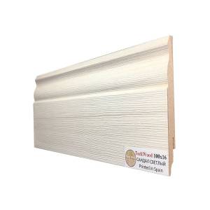 Плинтус МДФ TeckWood цветной Сандал Светлый 2150x100x16