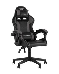 Кресло компьютерное Stool Group TopChairs Shadow GF-8079 black+grey черно-серый