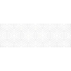 Декор Lasselsberger Ceramics Парижанка 1664-0183 Геометрия Белый 20x60