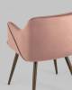 Кресло Stool Group Монарх DC-1502 HLR-44 розовый фото 7