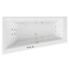 Акриловая ванна Excellent Sfera Slim 170x100 (левая) "SMART" (бронза)