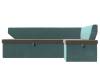 Диван угловой Лига диванов Омура 113201 Коричневый Правый фото 2