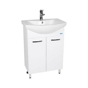 Тумба с раковиной Viant Милан VMIL60BA-T2ST 315x555x820 2 ств