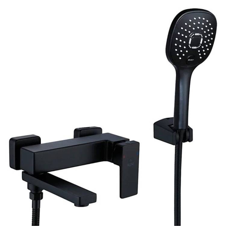 Смеситель для ванны Rose R2802H черный